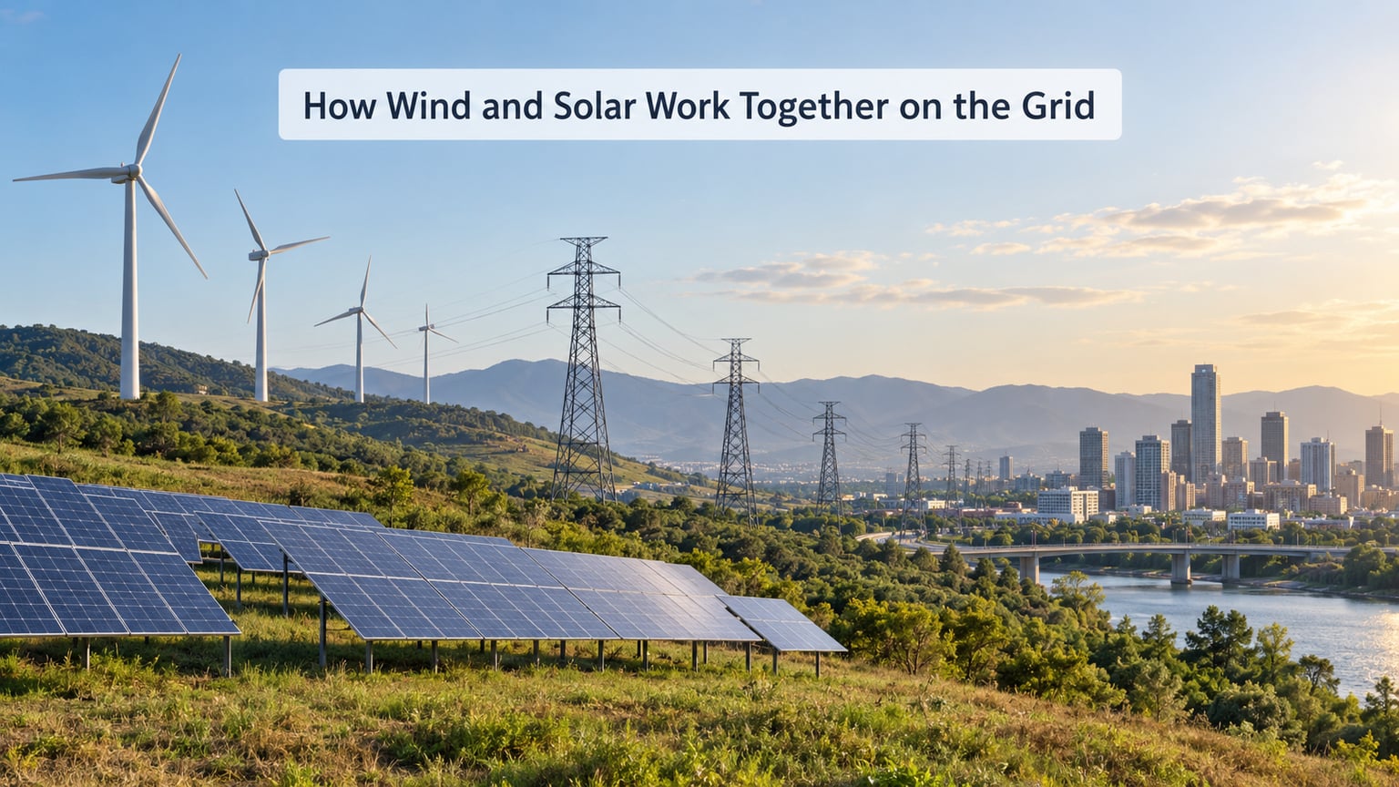 How Wind and Solar Work Together on the Grid
