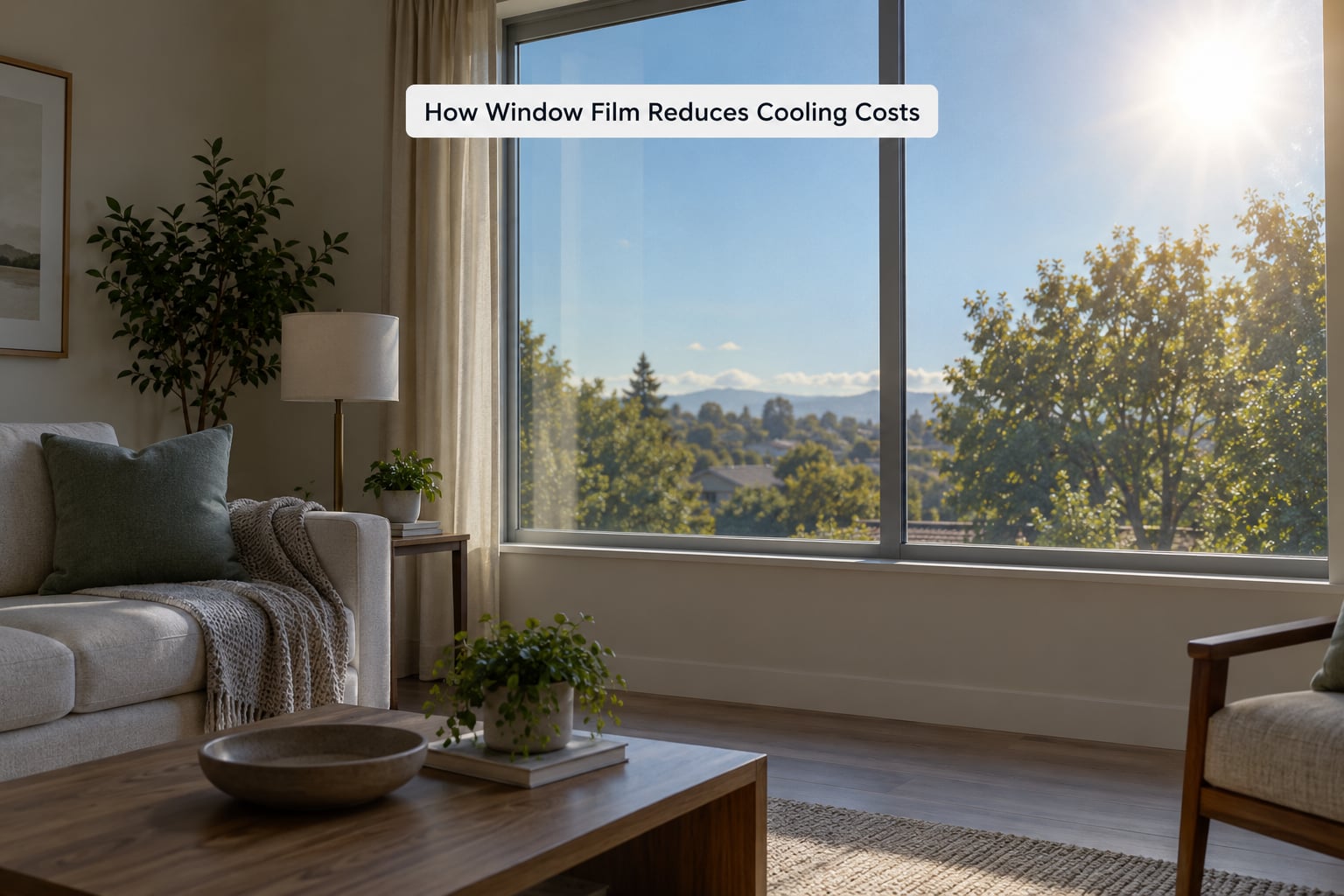 How Window Film Reduces Cooling Costs
