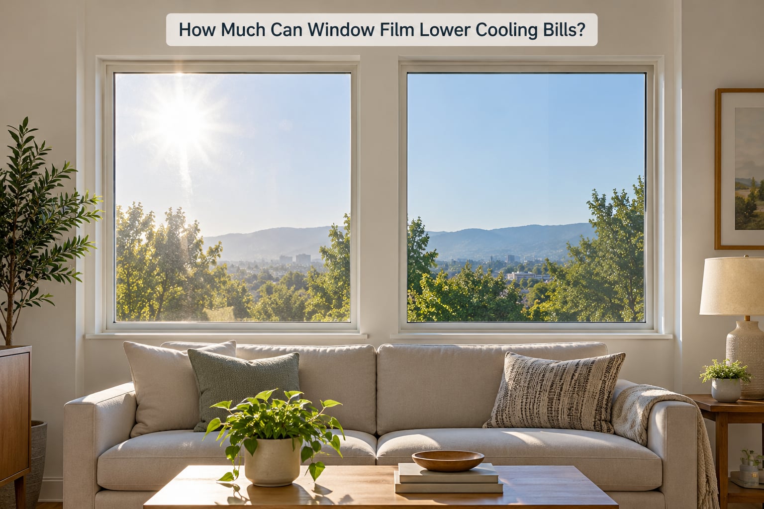 How Much Can Window Film Lower Cooling Bills?