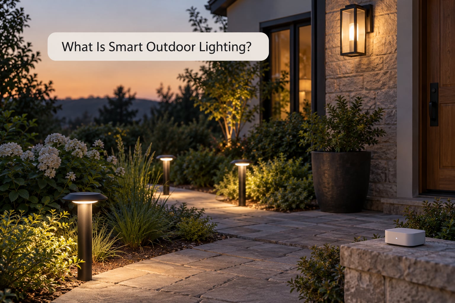 What Is Smart Outdoor Lighting?