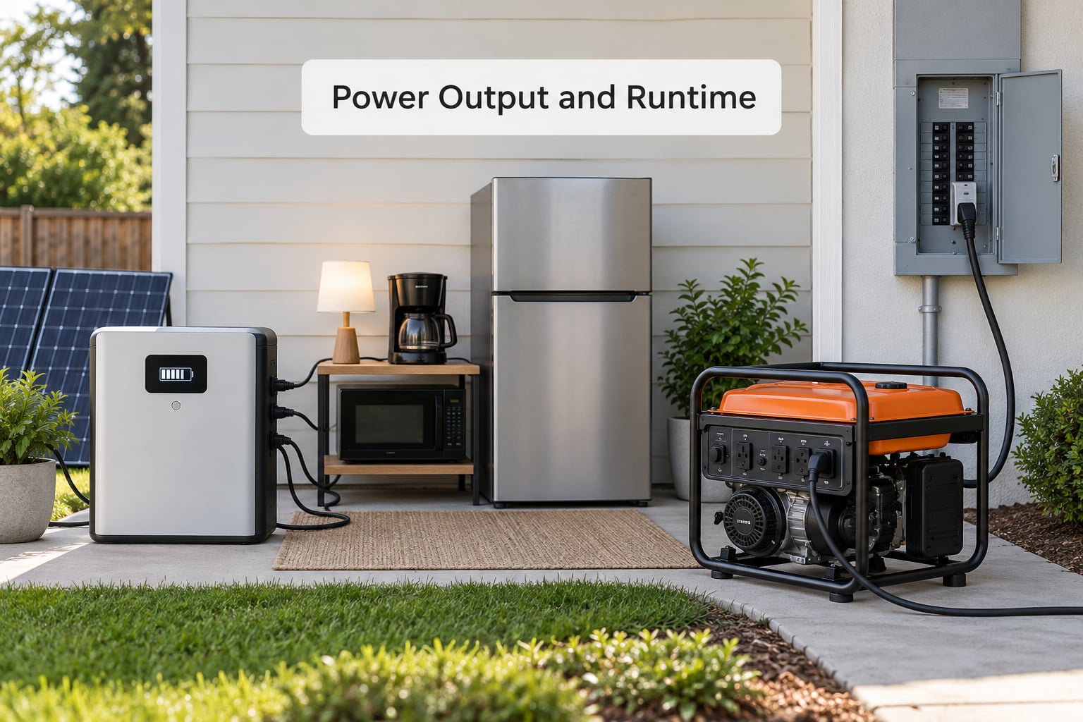 Power Output and Runtime