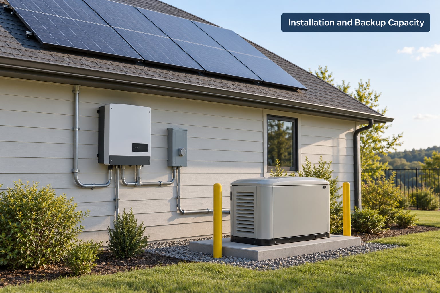 Installation and Backup Capacity