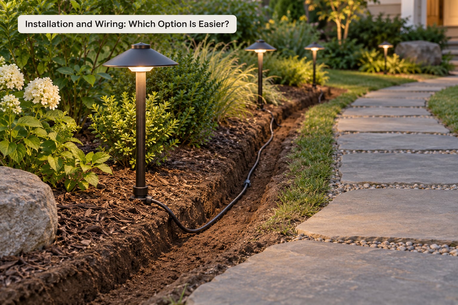 Installation and Wiring: Which Option Is Easier?
