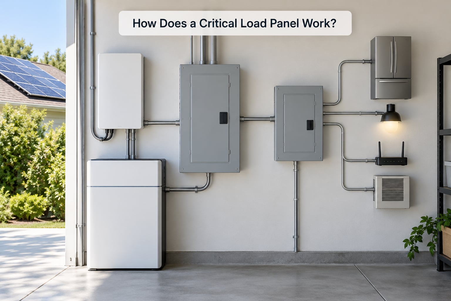 How Does a Critical Load Panel Work?