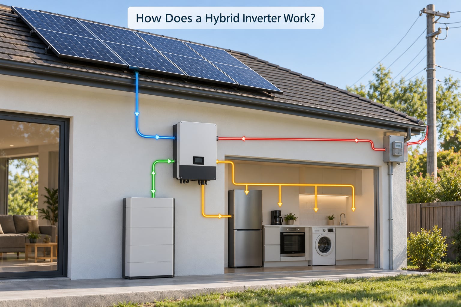 How Does a Hybrid Inverter Work?
