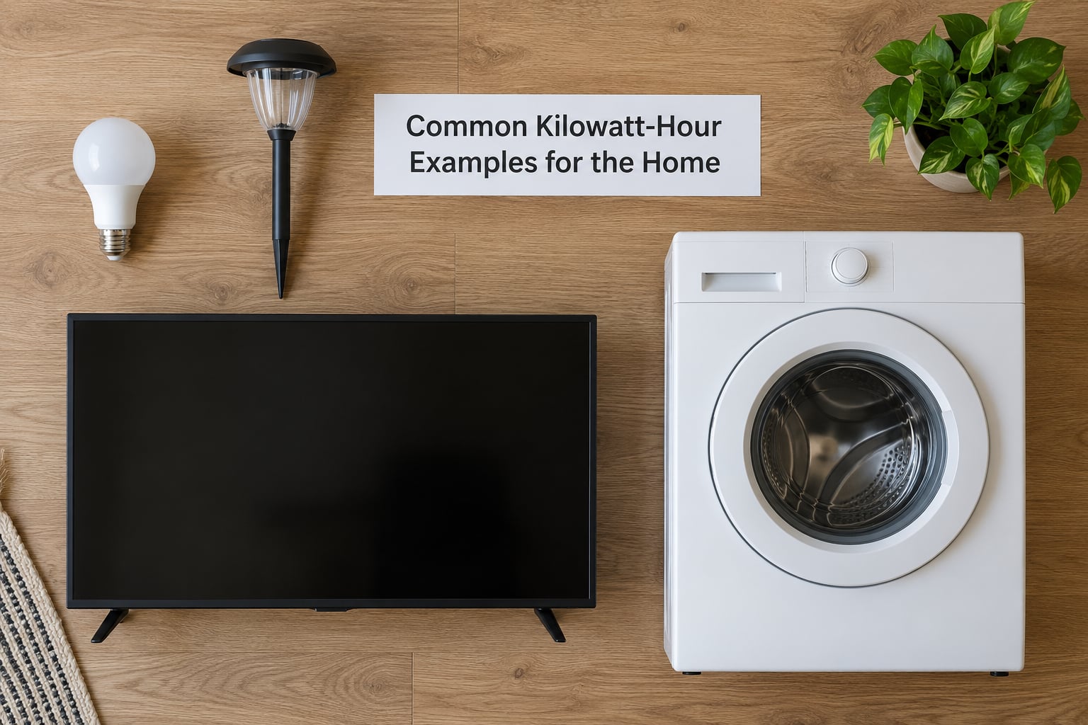 Common Kilowatt-Hour Examples for the Home