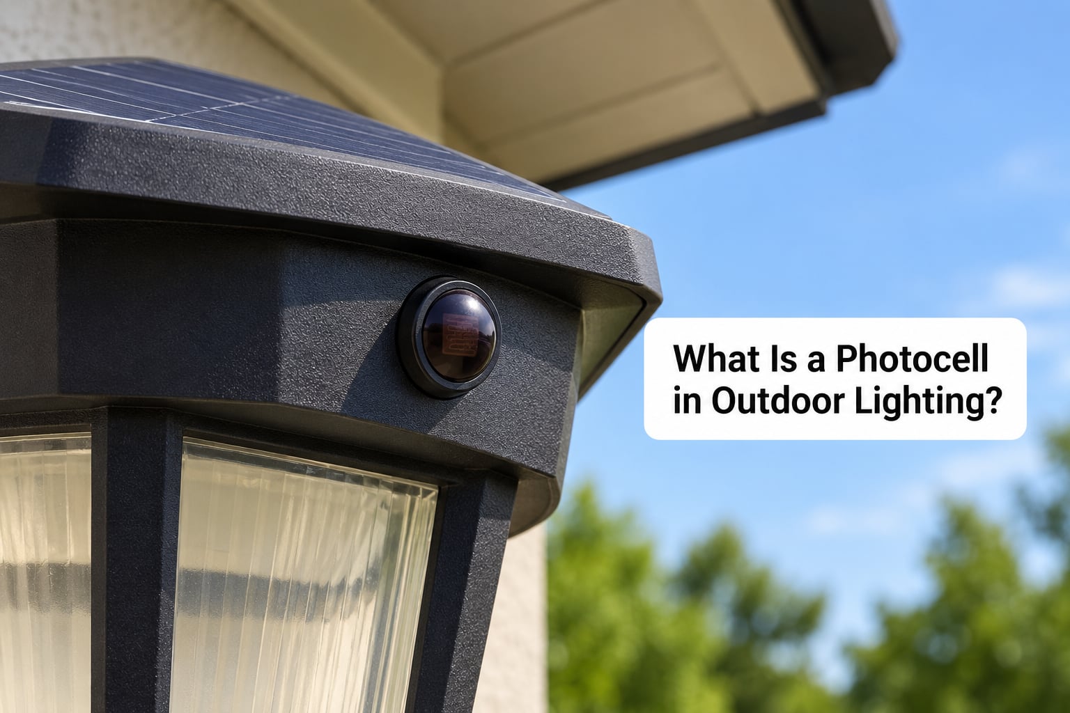 What Is a Photocell in Outdoor Lighting?