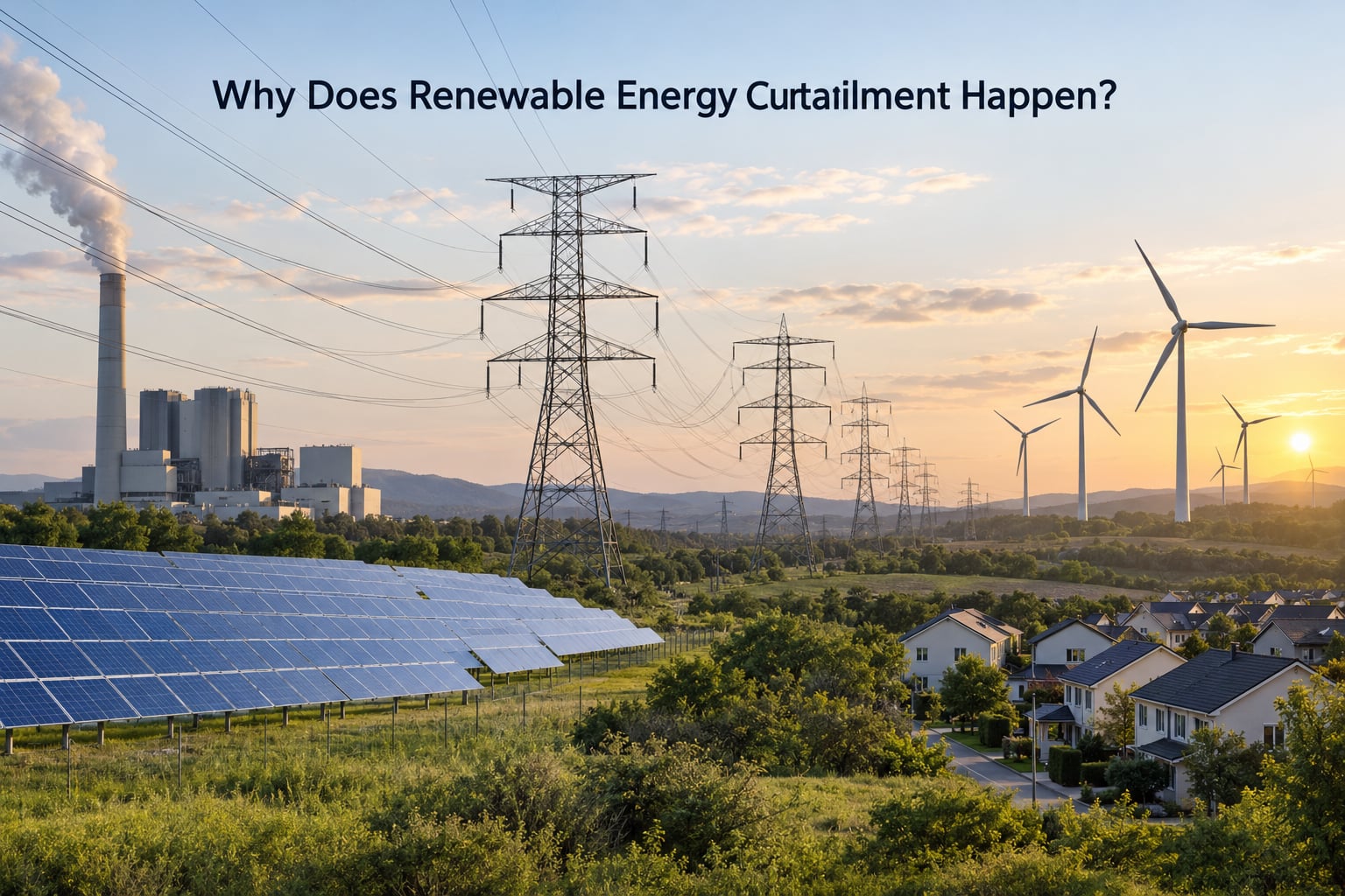 Why Does Renewable Energy Curtailment Happen?