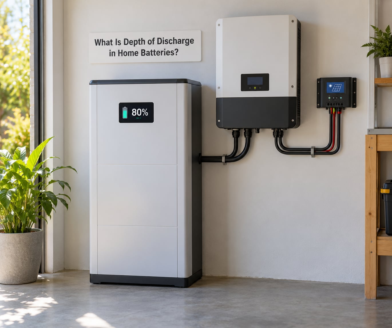 What Is Depth of Discharge in Home Batteries?