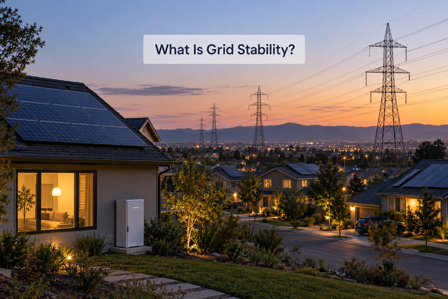 What Is Grid Stability?