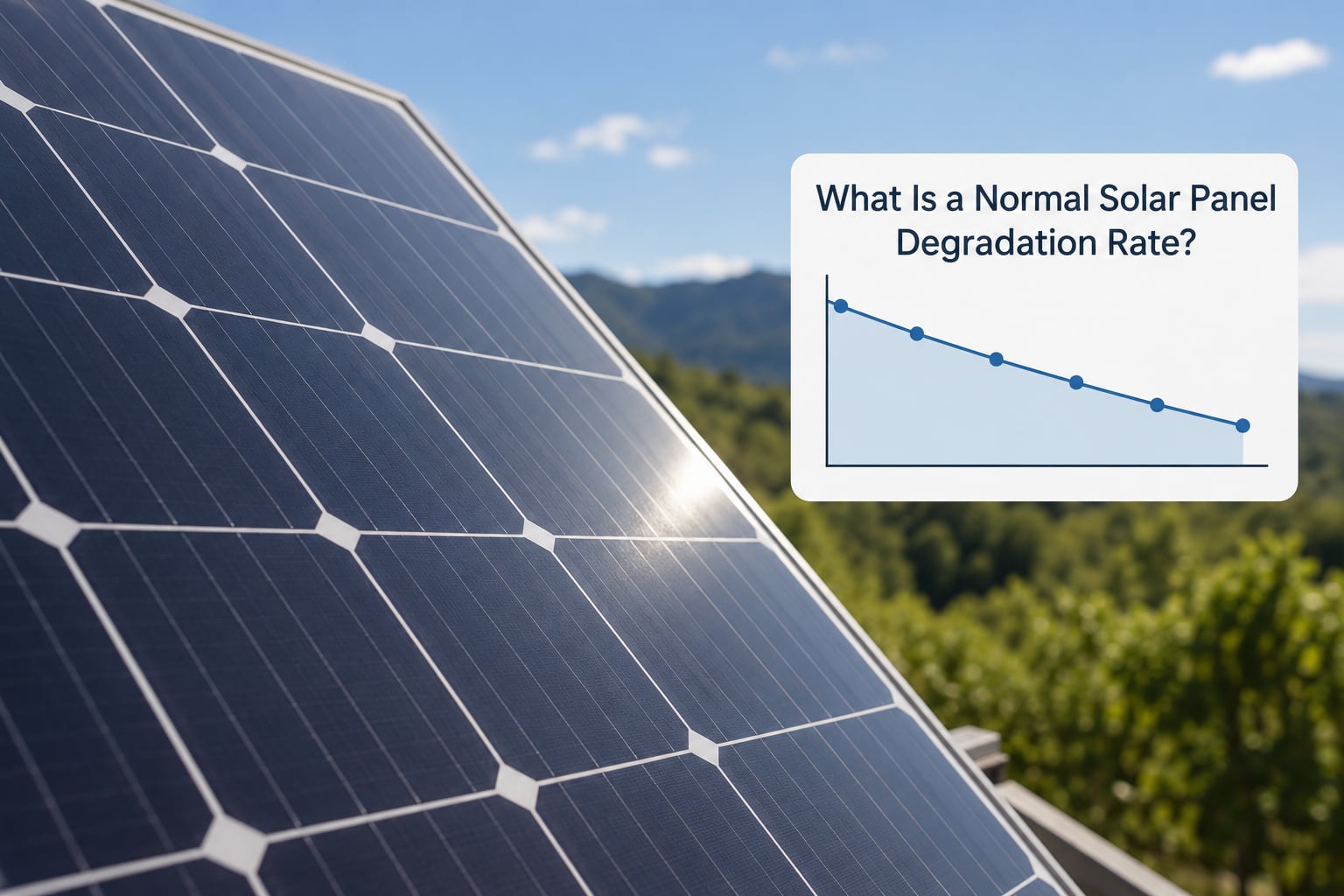 What Is a Normal Solar Panel Degradation Rate?