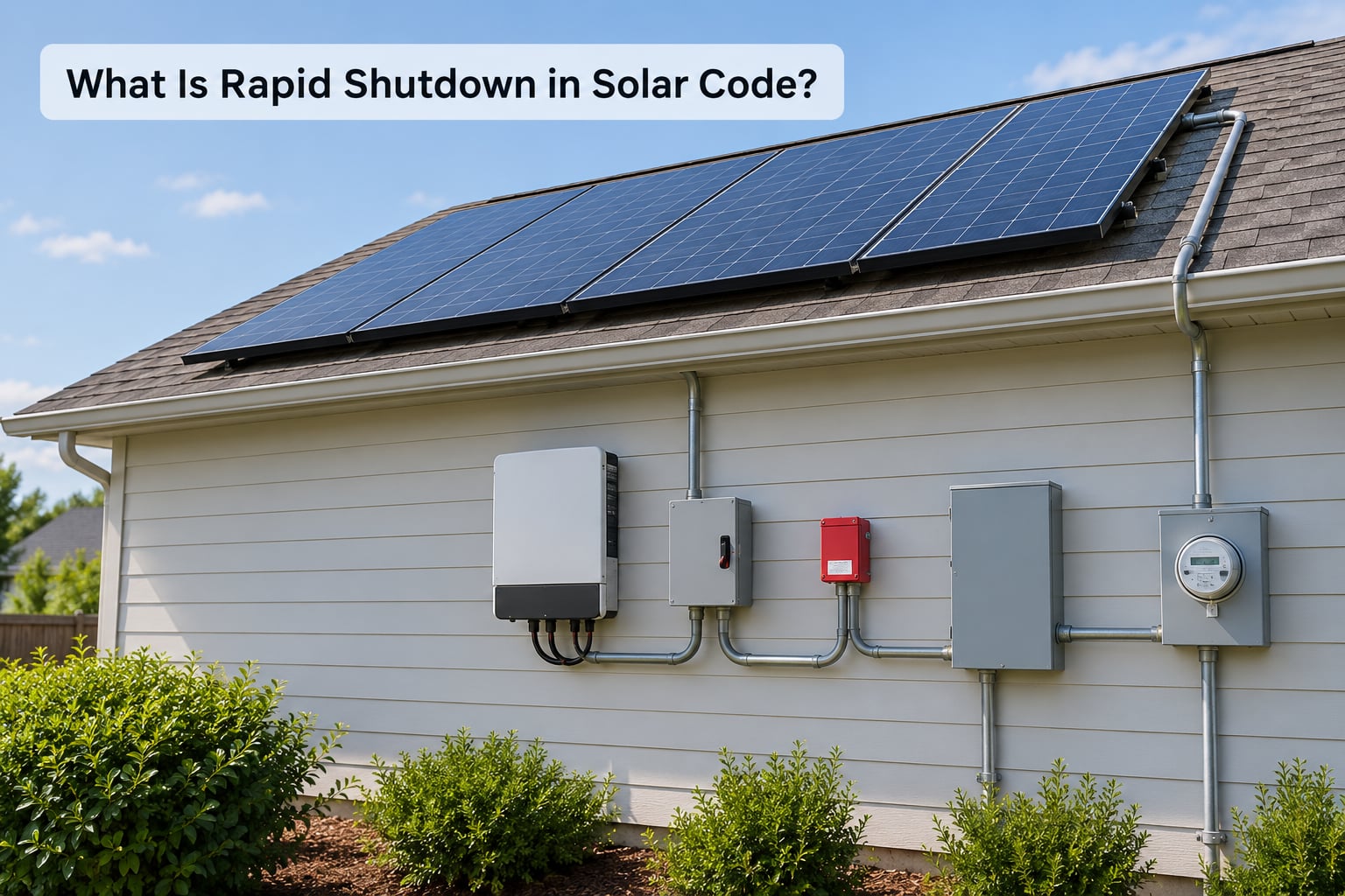What Is Rapid Shutdown in Solar Code?