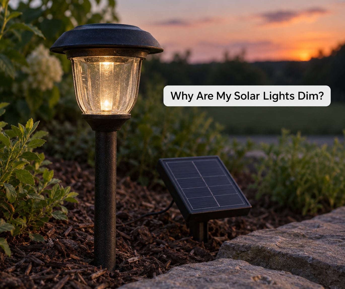 Why Are My Solar Lights Dim?
