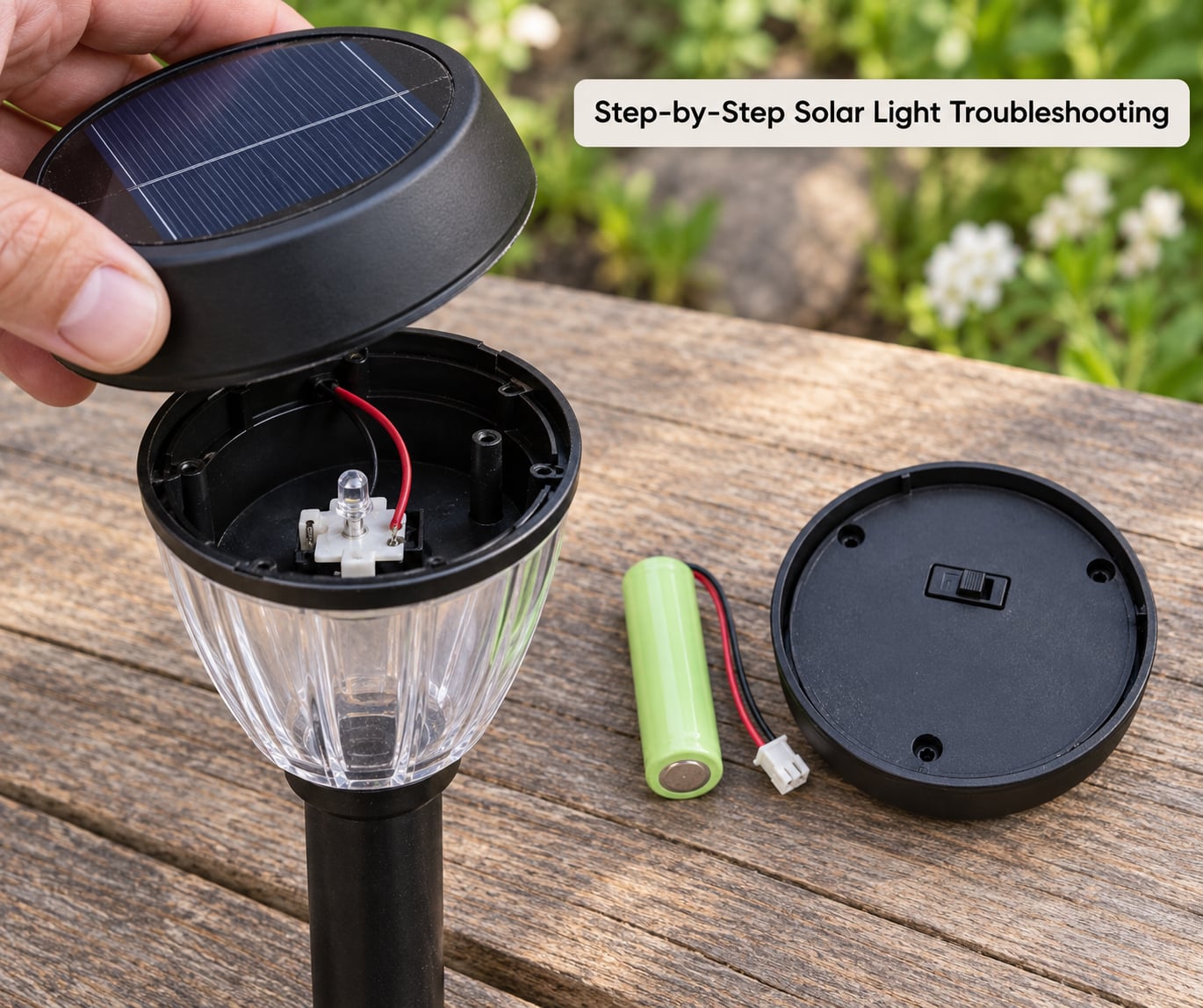 Step-by-Step Solar Light Troubleshooting