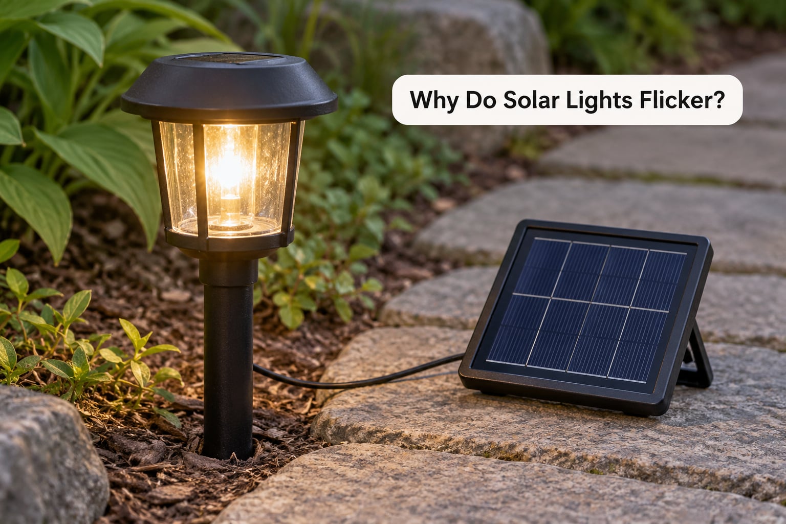 Why Do Solar Lights Flicker?