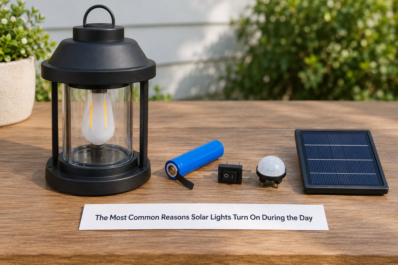 The Most Common Reasons Solar Lights Turn On During the Day