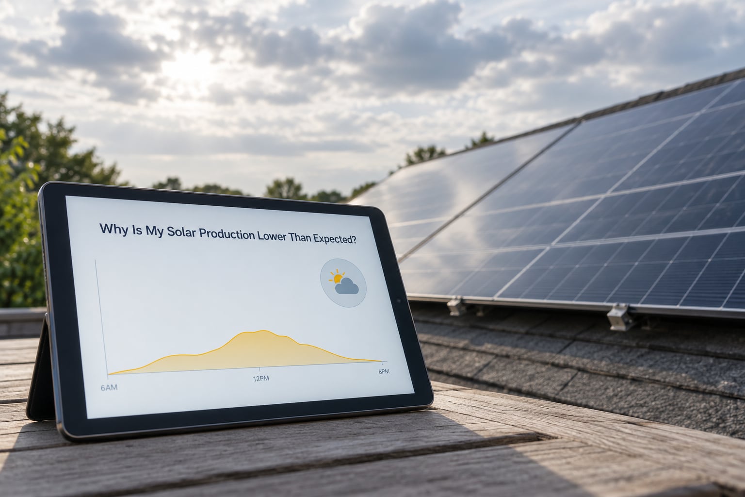 Why Is My Solar Production Lower Than Expected?